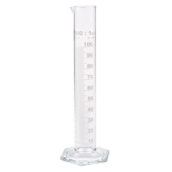 Alkoholmeter mit Thermometer 0-96% + Messzylinder